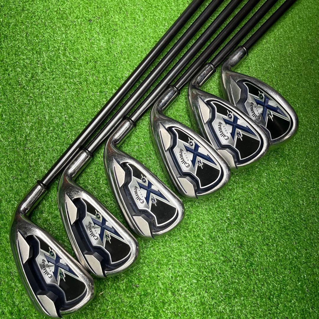 寶TIS-568 Callaway X20 #5-9.S アイアンセット SR