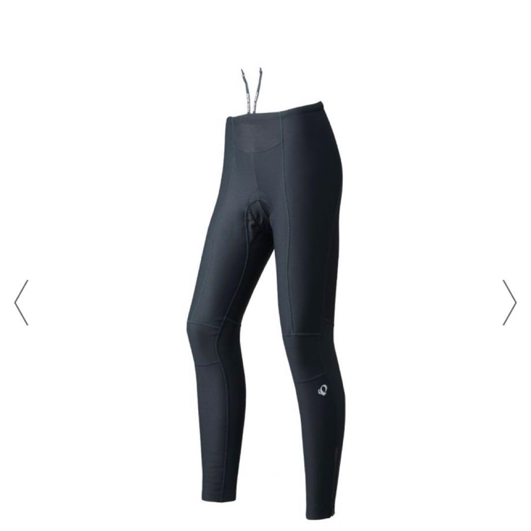 未使用 パールイズミ ウィンドブレーク レーサータイツ M ブラック レディース