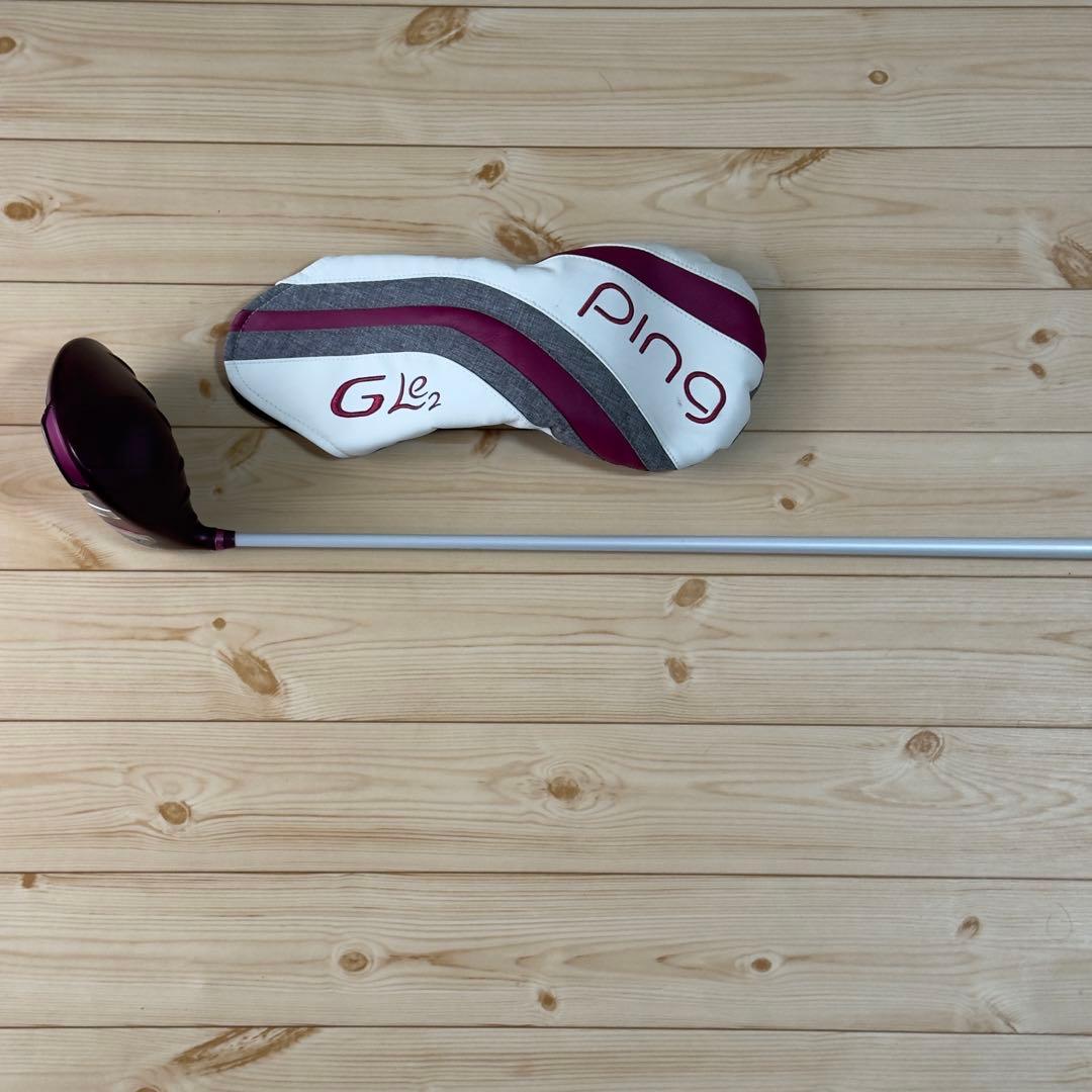 【レフティ L】GLe2 ドライバー レディース PING ピン ボルドー
