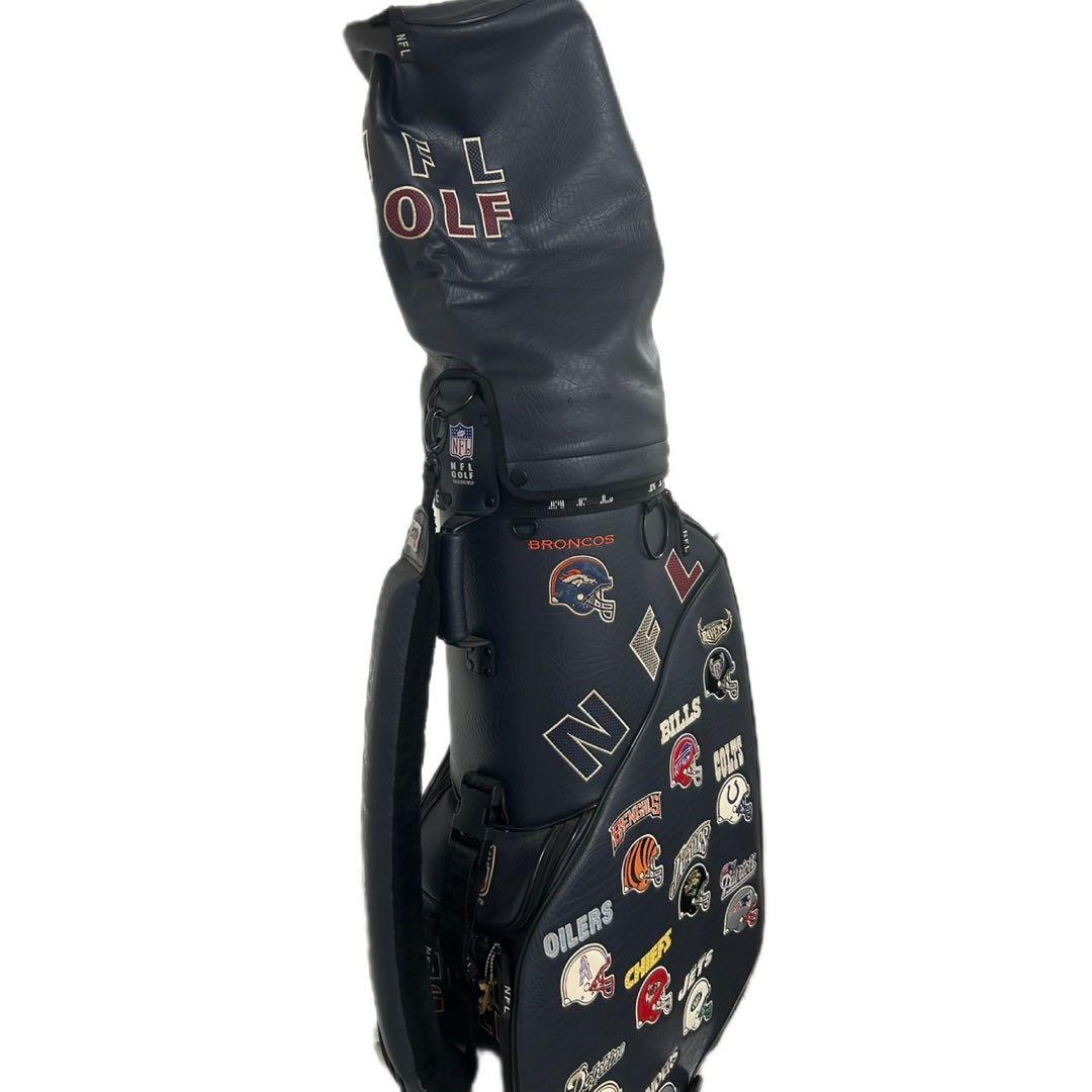希少・ヴィンテージ　NFL チームロゴ刺繍 キャディバッグ