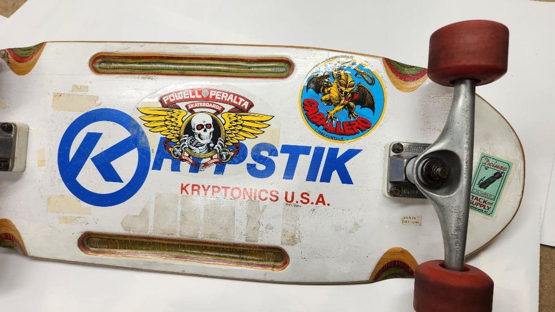kryptonicsクリプトニクス　Kryptik スケートボードデッキ 古い