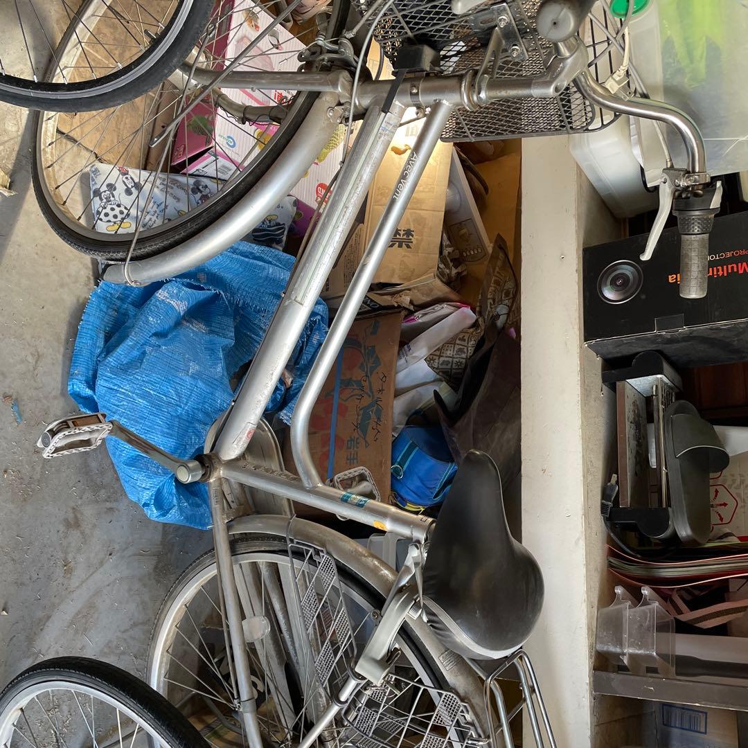 シルバー シティサイクル 前カゴ付き　前橋市引き取り限定