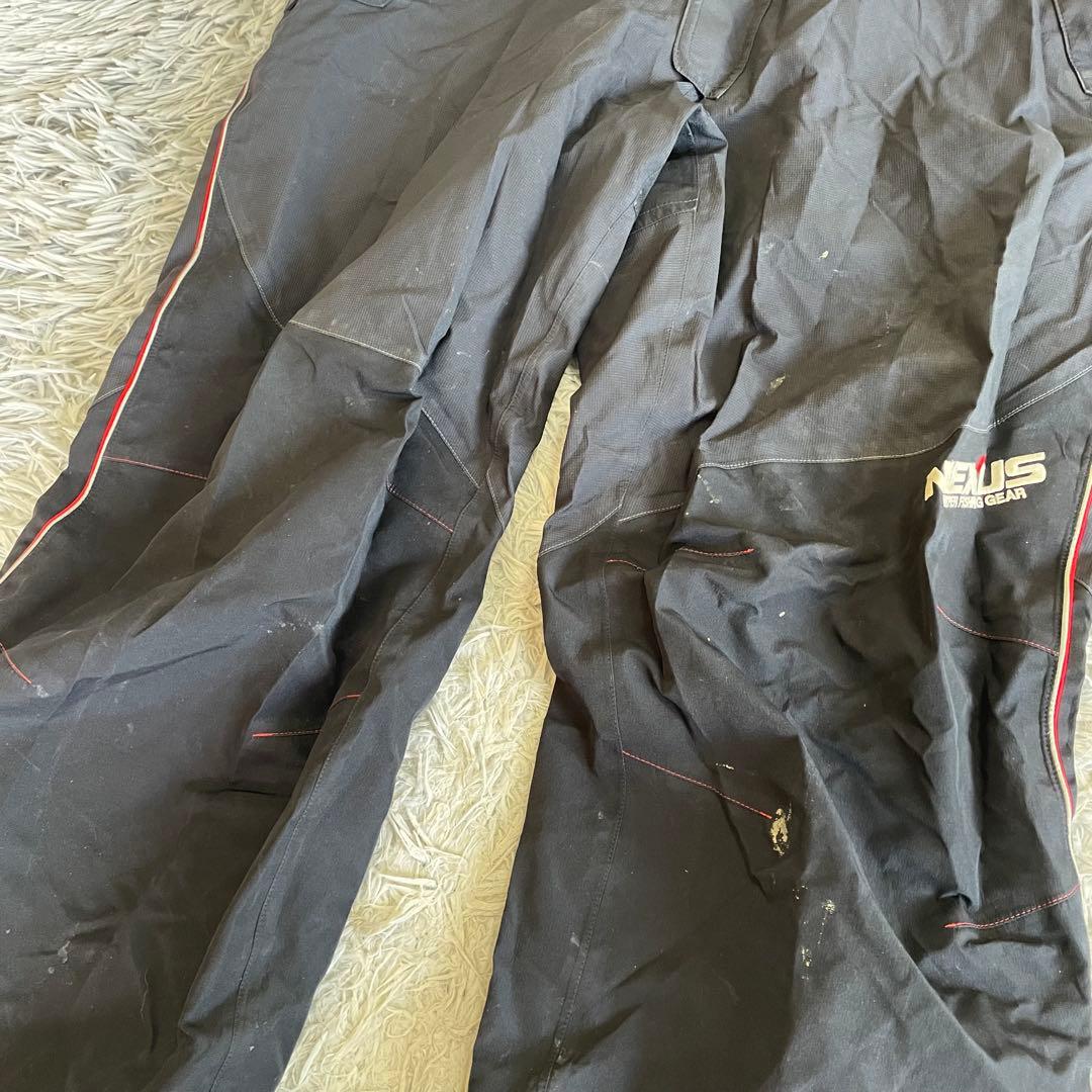 シマノ　NEXUS ゴアテックス　フィッシングウェア　セットアップ　ブラックLL