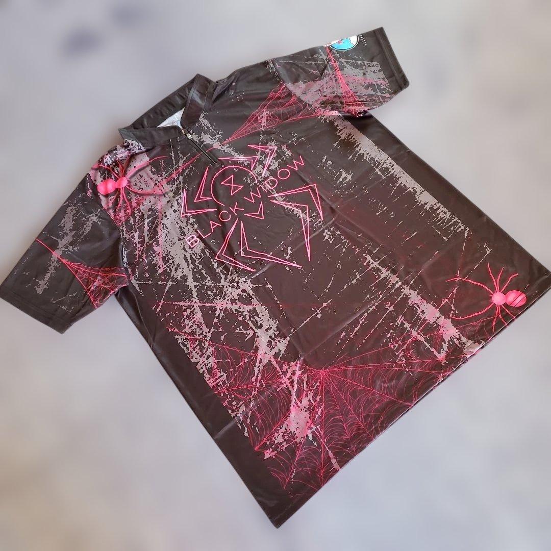 ✨新品✨ボウリングウェア　日本サイズXL　ブラックウィドー　ブラック