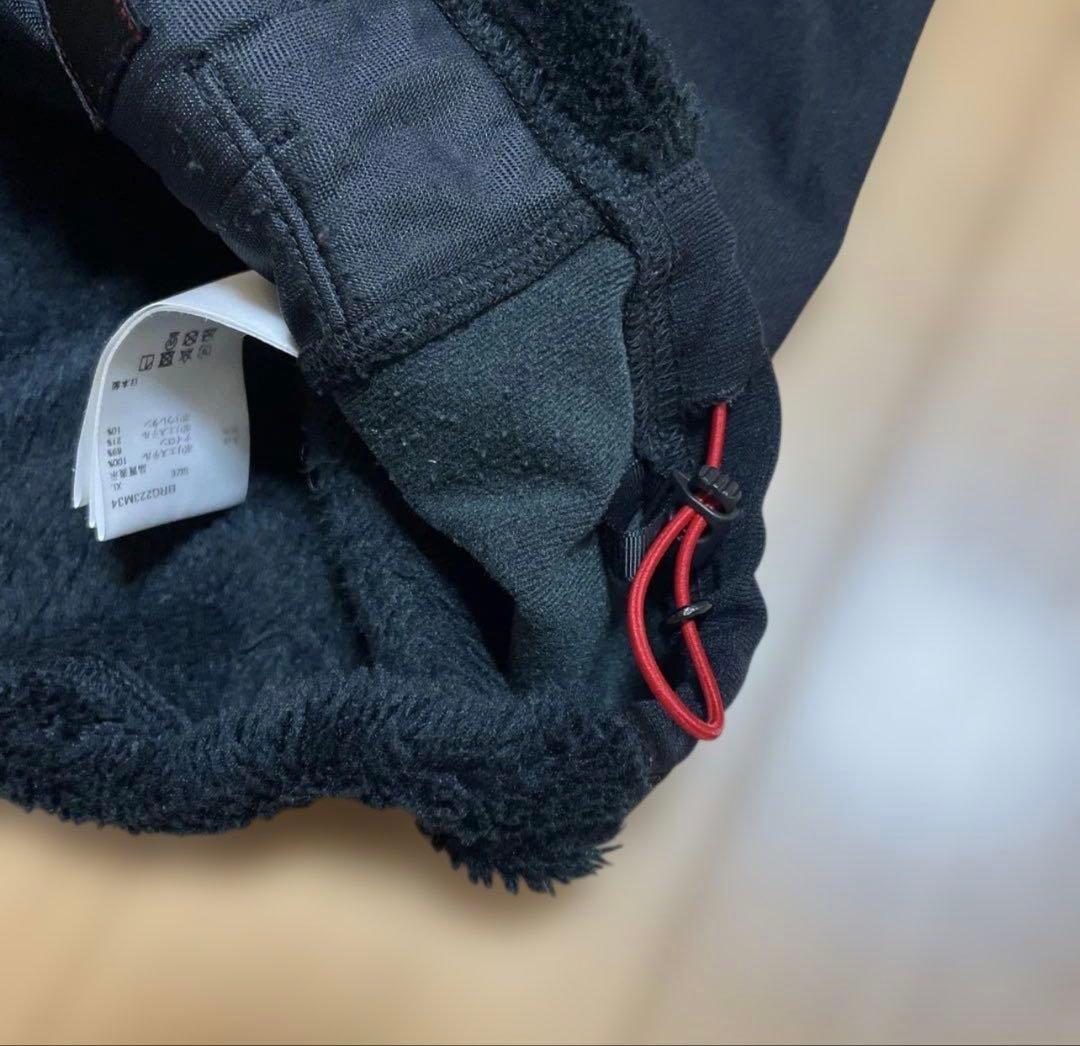 【たけだ】BRIEFING ブリーフィング フリースパーカーXL ブラック