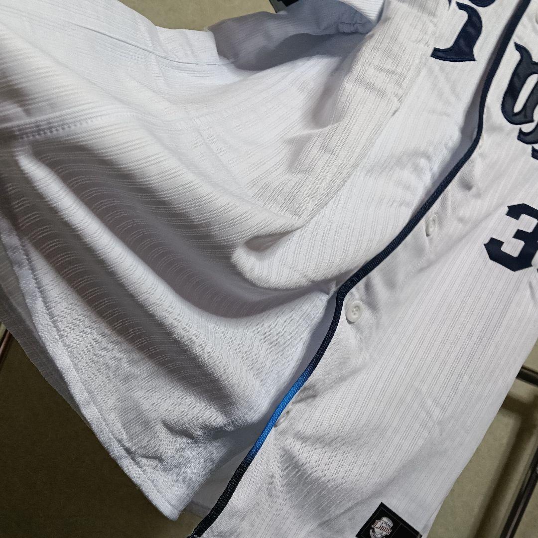 【美品】ファナティクス製／西武ライオンズ 呉念庭 レプリカホームユニフォーム／M