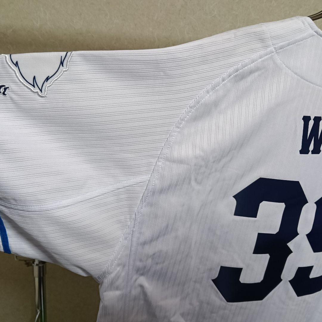 【美品】ファナティクス製／西武ライオンズ 呉念庭 レプリカホームユニフォーム／M