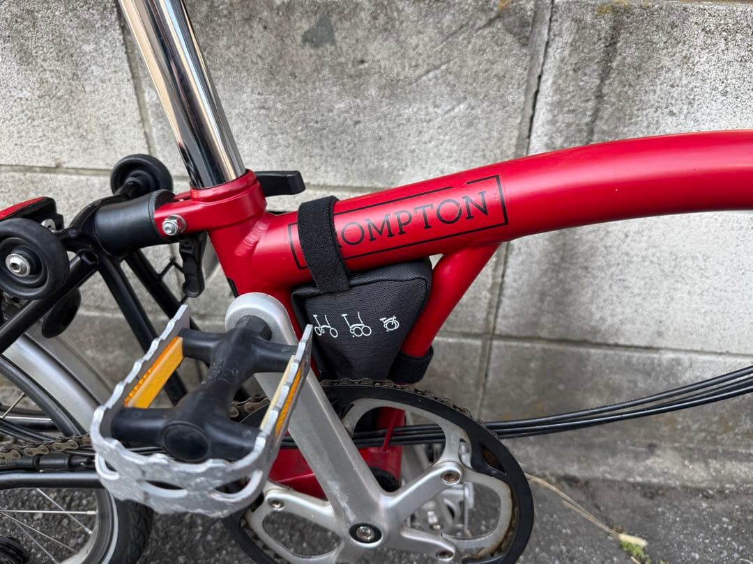 BROMPTON C Line Explore (M6L)ハウスレッドカスタム有