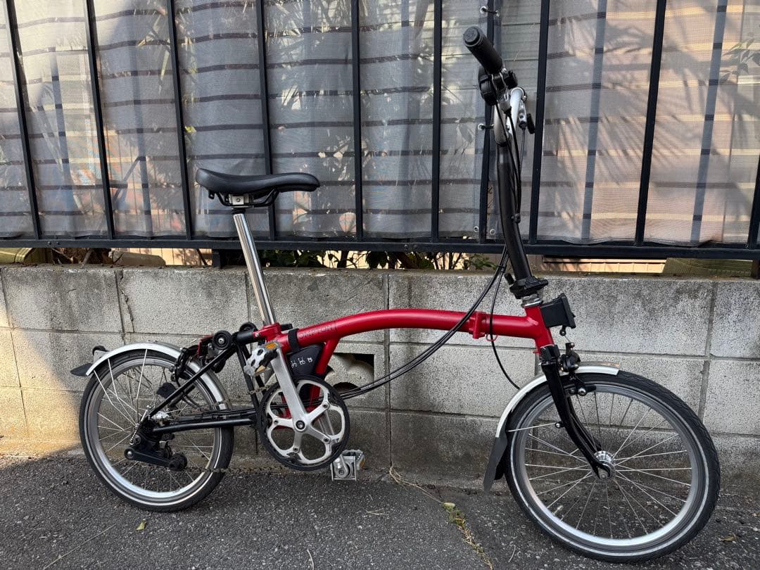 BROMPTON C Line Explore (M6L)ハウスレッドカスタム有