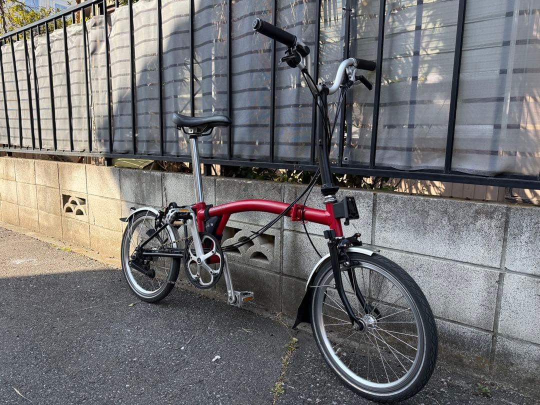 BROMPTON C Line Explore (M6L)ハウスレッドカスタム有