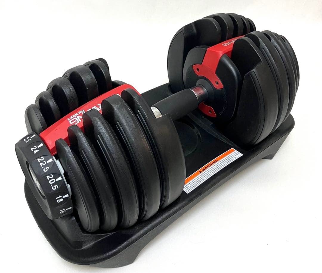 美品 送料無料 BARWING バーウィング 可変式ダンベル 24kg②