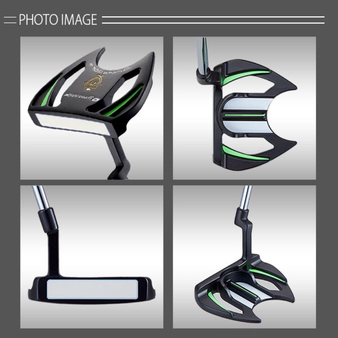 左★極太グリップと大型ヘッドで Qi4D より安定感抜群の ダイナミクス パター