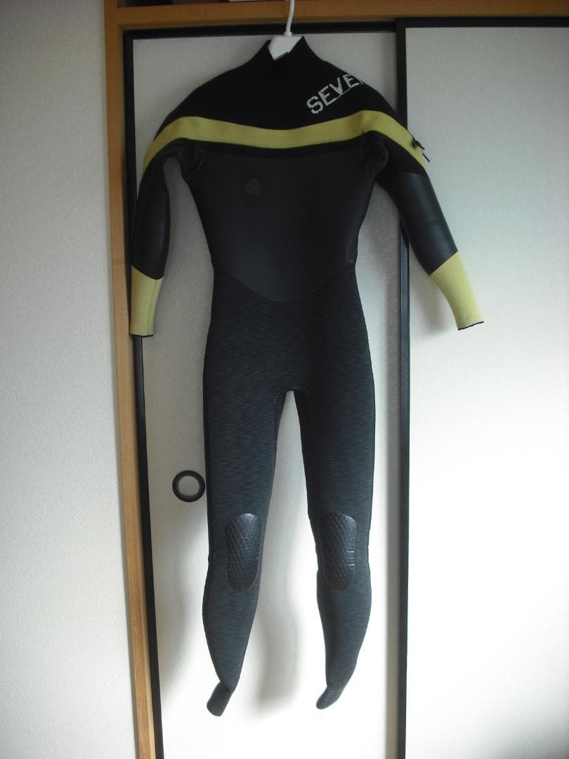 送料込は4月12まで！【3ｘ5】SEVENウエットスーツ セミドライML