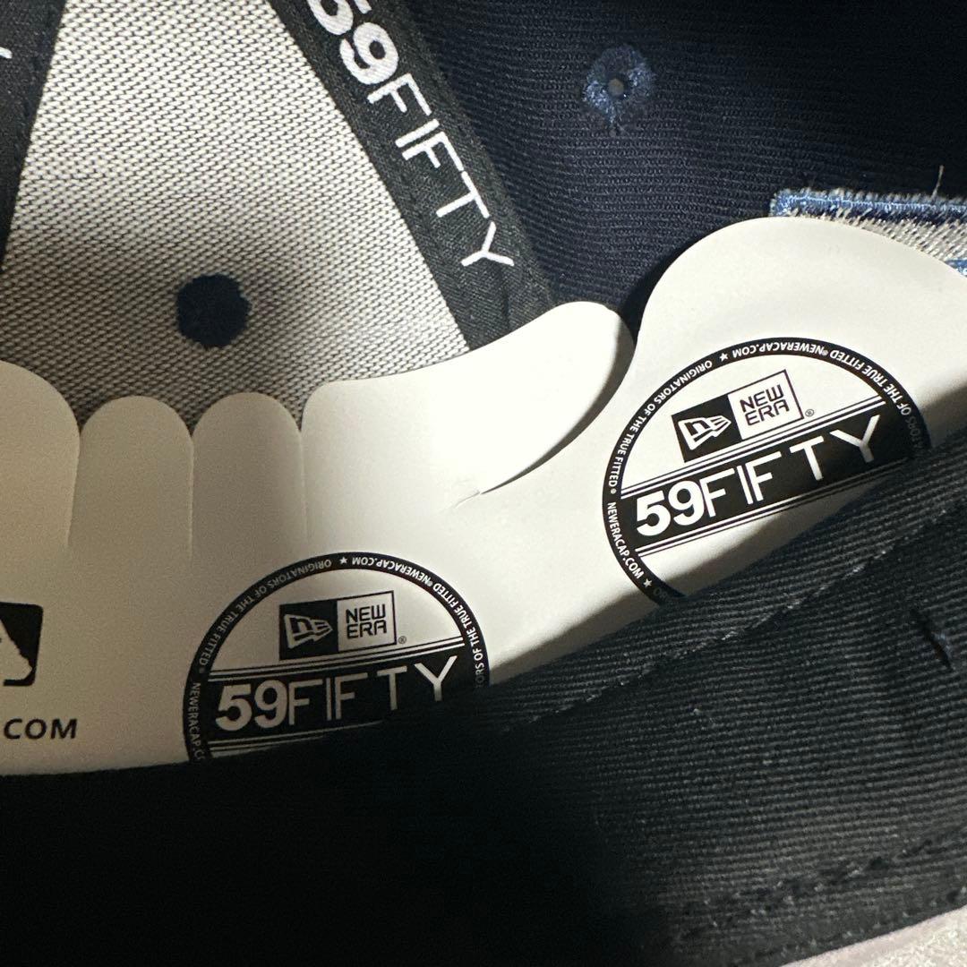 レア品　LA ドジャース　ベースボールキャップ　MLB NEWERA 紺色