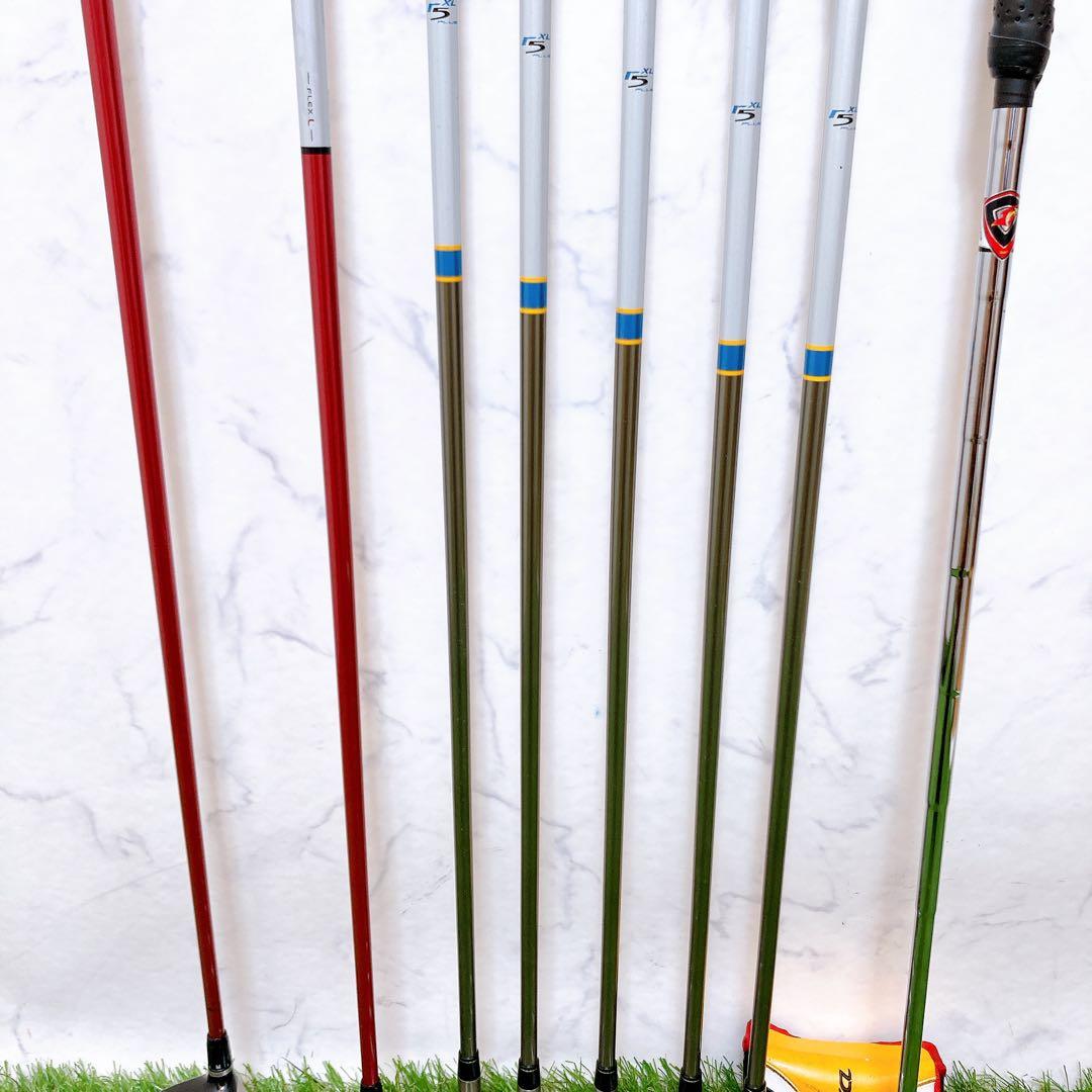 【バッグなし】テーラーメイド　R9 r5 ゴルフ　レディース　クラブセット