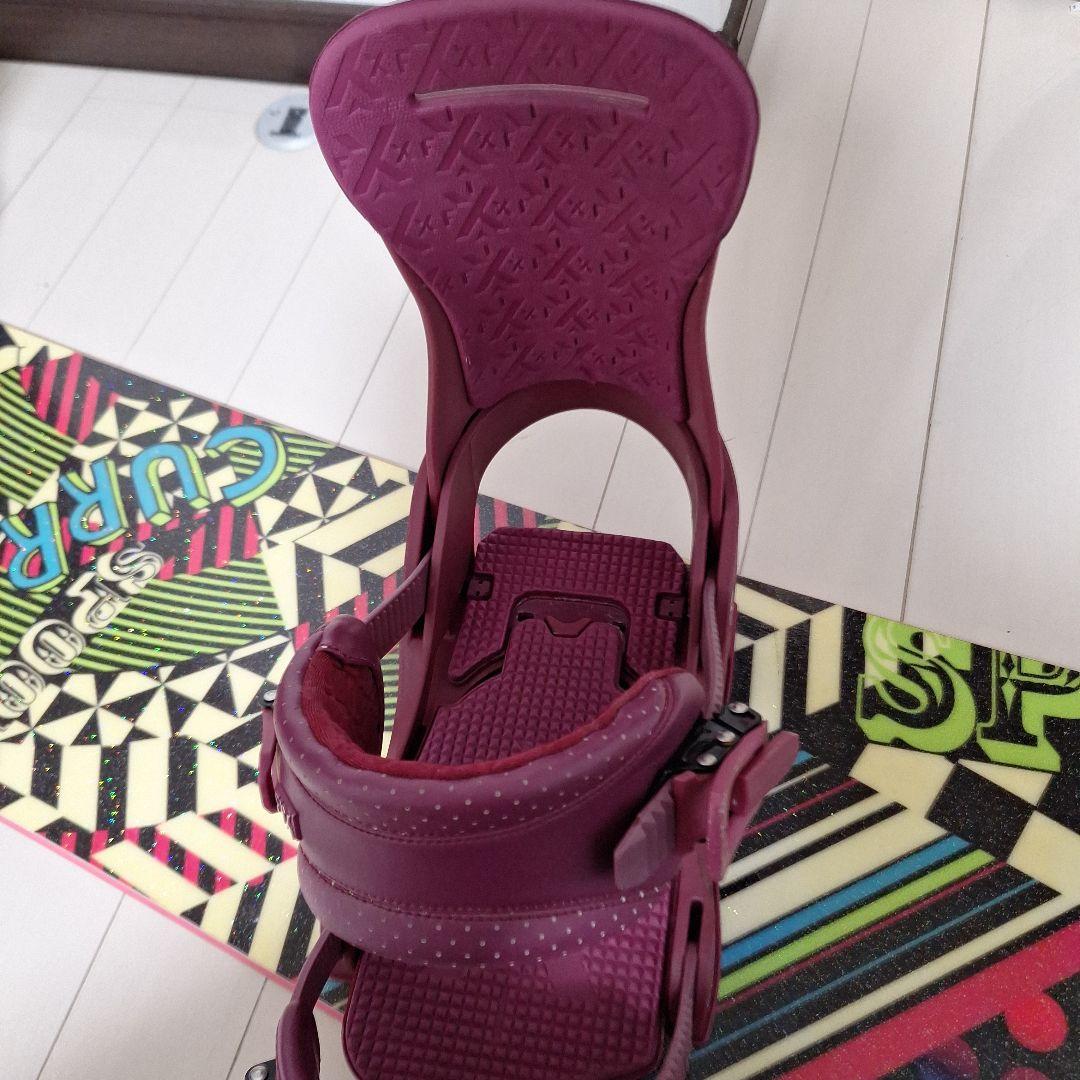 スノーボードセット　スプーンキュアレント150cm フィックスM 　ウィンスロー