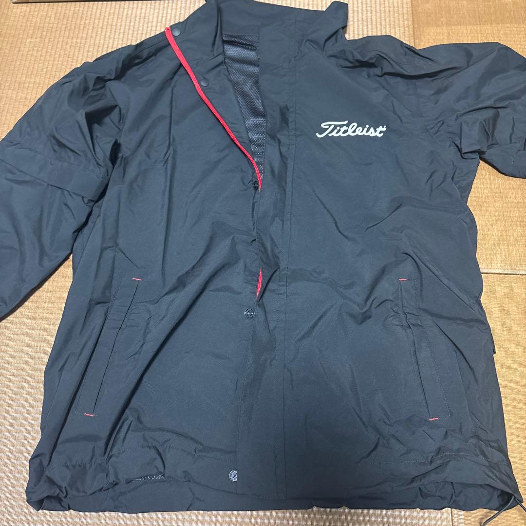 Titleist レインウェア Mサイズ ブラック　美品