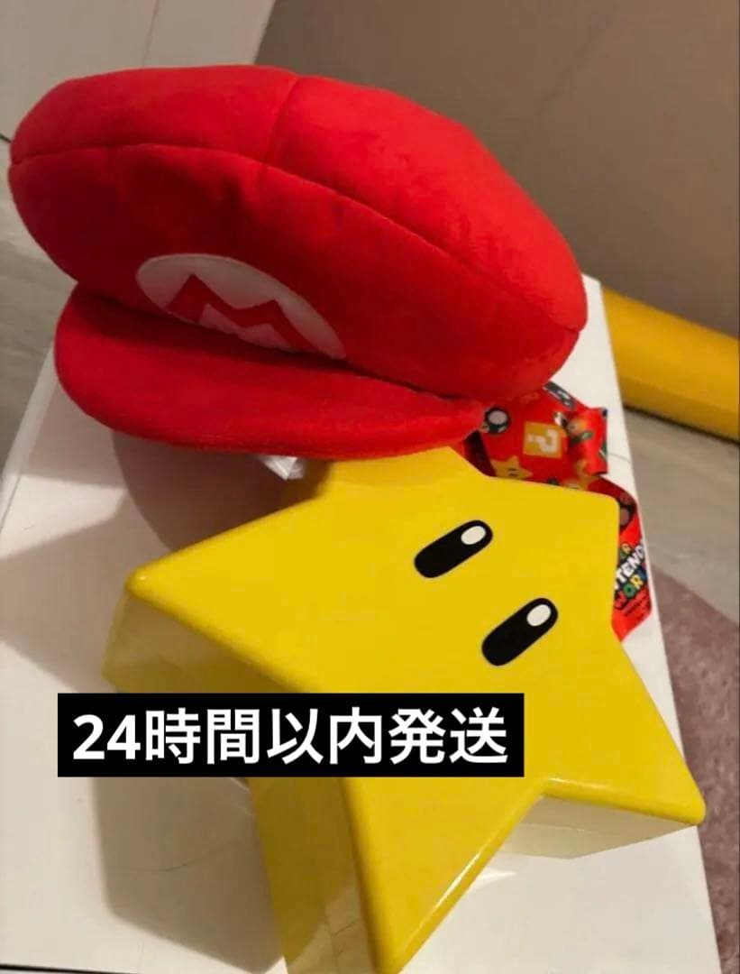 usjマリオキャップとスターポップコーンバケット