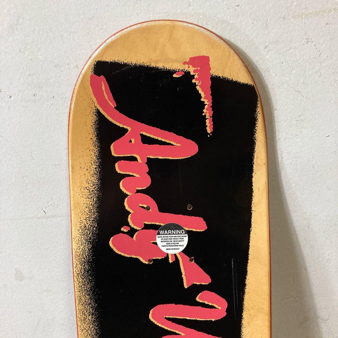 アンディ・ウォーホル×エイリアンワークショップ Ⅱ モナリザ スケートデッキ