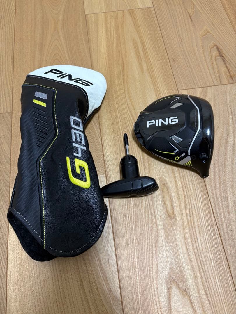 PING G430 MAX 9° ドライバー　ツアーad di 6x ブラック