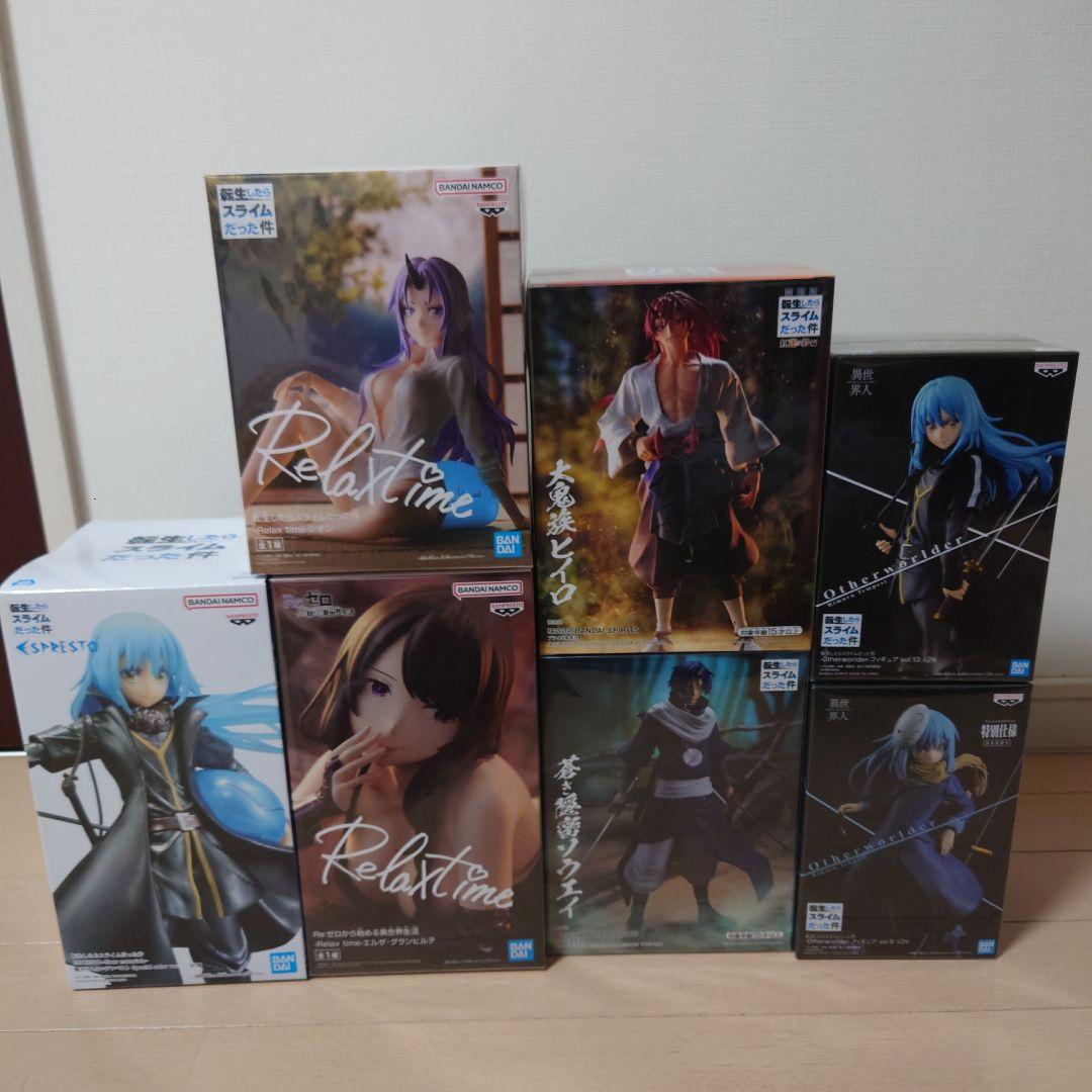 【未開封】転生したらスライムだった件　フィギュアまとめ売り　全5個