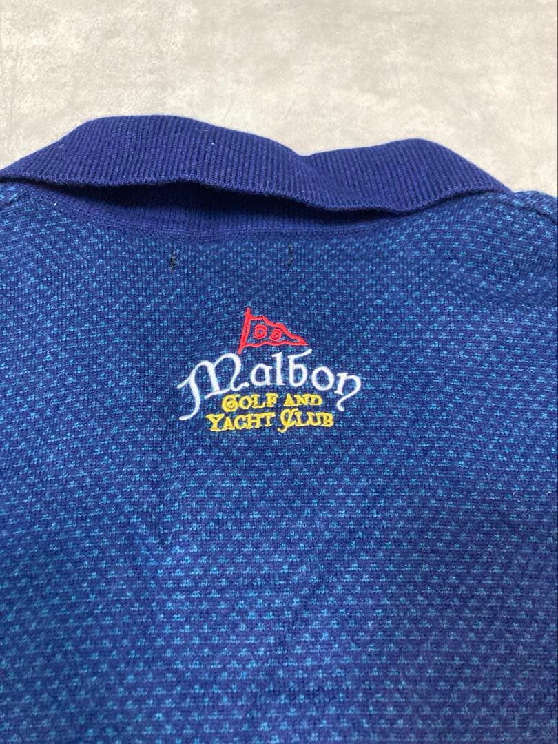 Malbon GOLF 半袖ニットポロシャツ 新品未使用タグ付