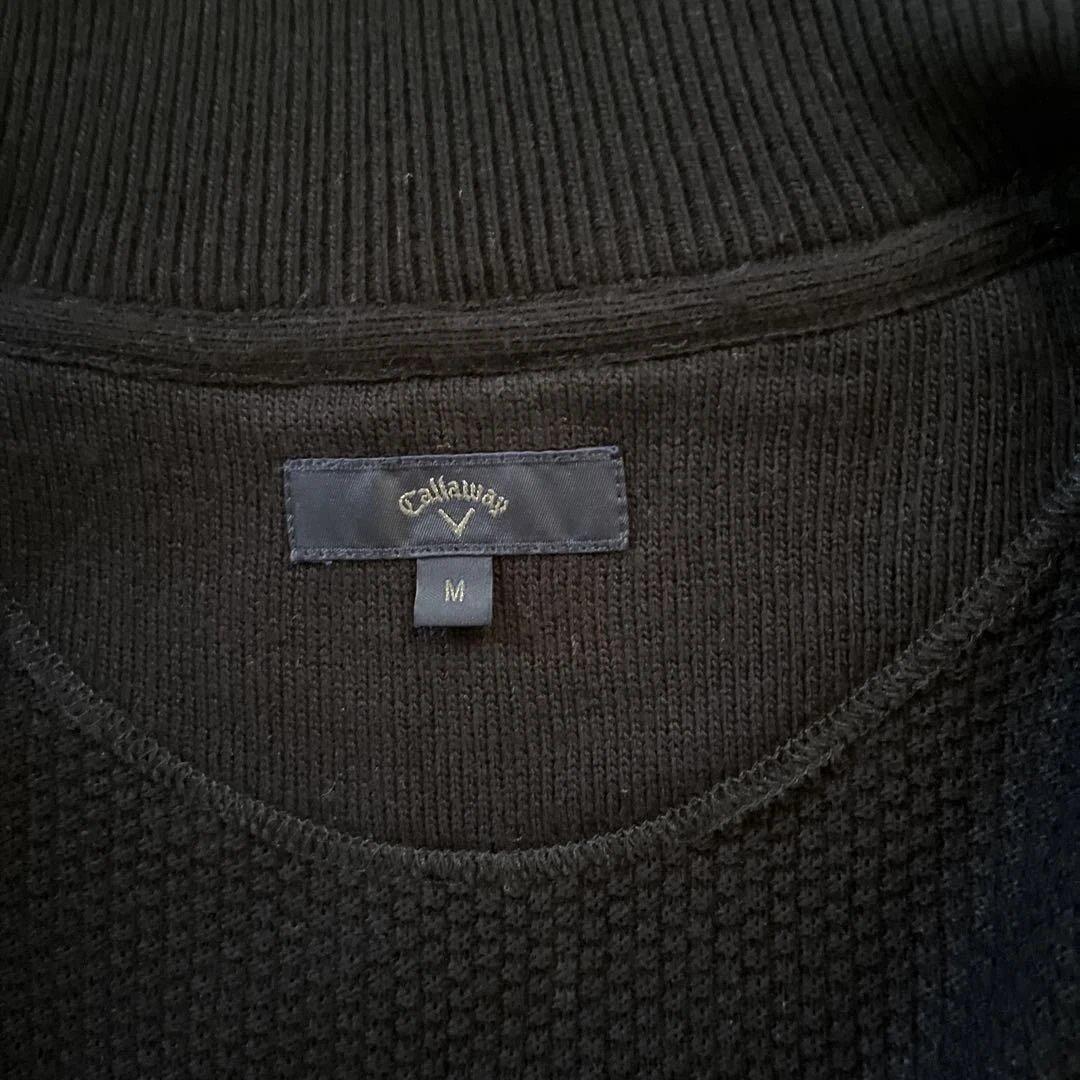 新品未使用Callaway ゴルフウェアー　ブラック 黒　ジャケット Mサイズ