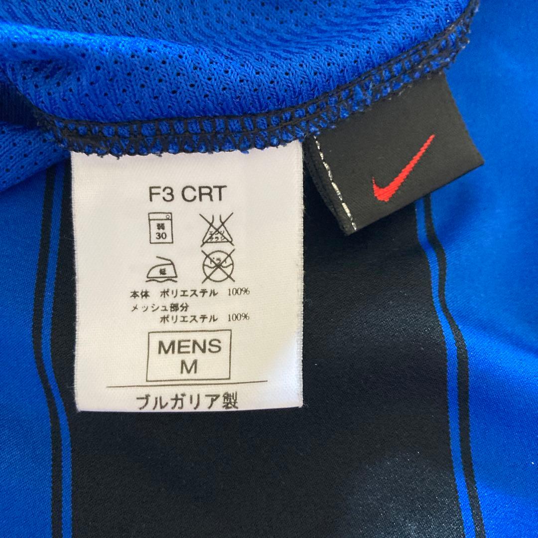 ナイキ　イタリアインテル　ジャージ 長袖77 サッカーユニフォーム　M NIKE