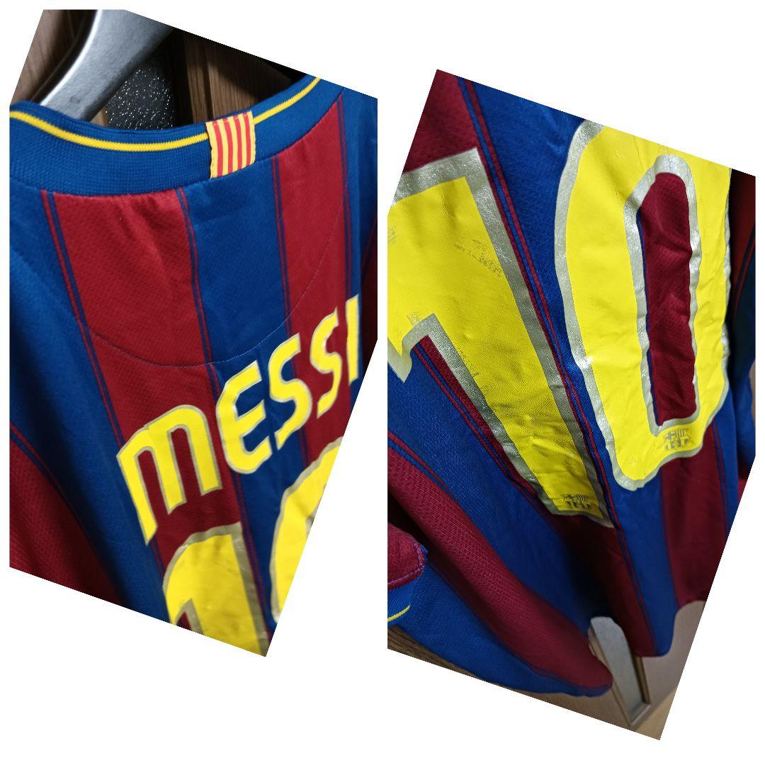 ナイキ バルセロナ メッシ #10 ユニフォーム 09/10ホーム M 正規品