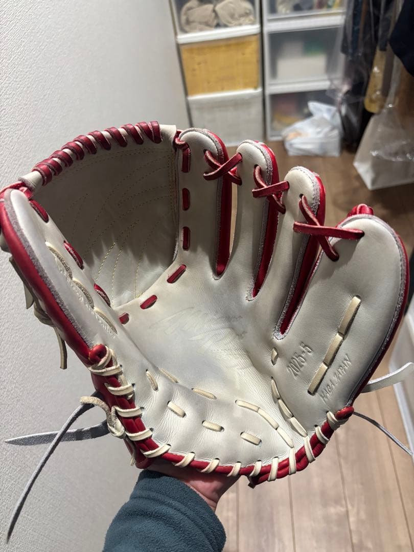 ミズノプロ硬式投手用オーダーグラブ