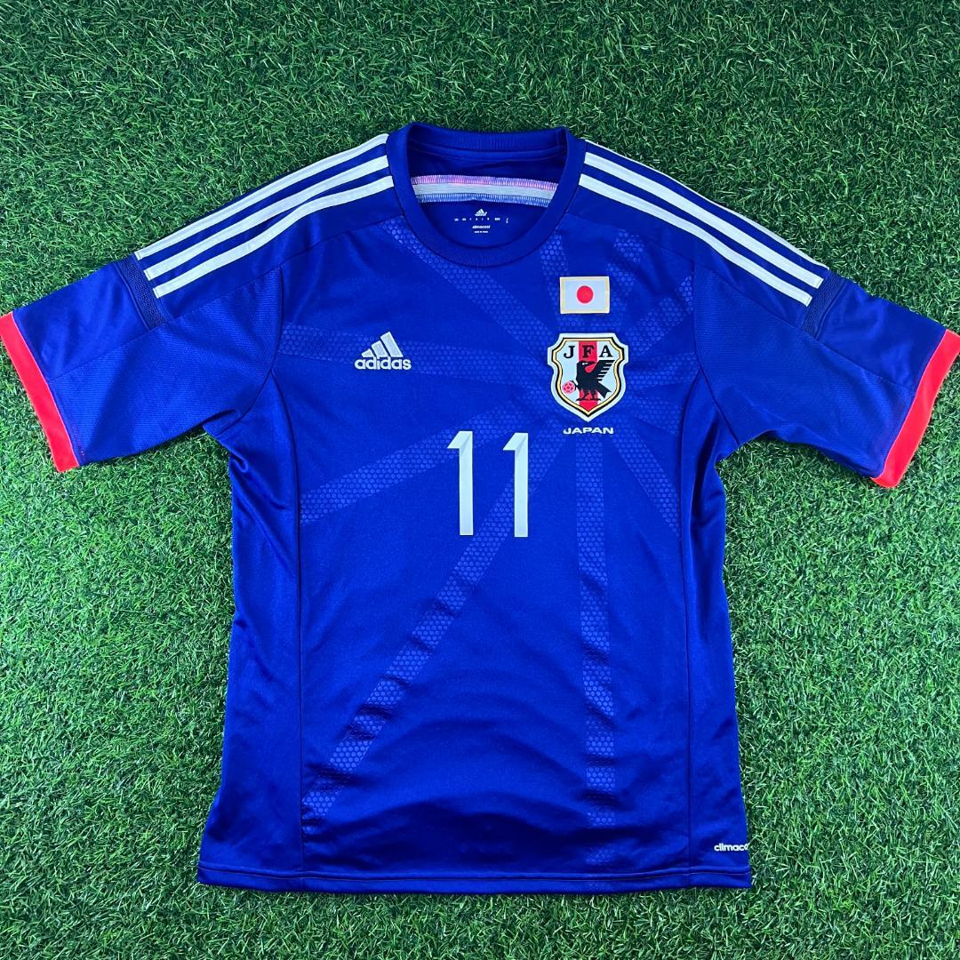 日本代表 2014 柿谷曜一朗 ホーム ユニフォーム 正規品 XLサイズ