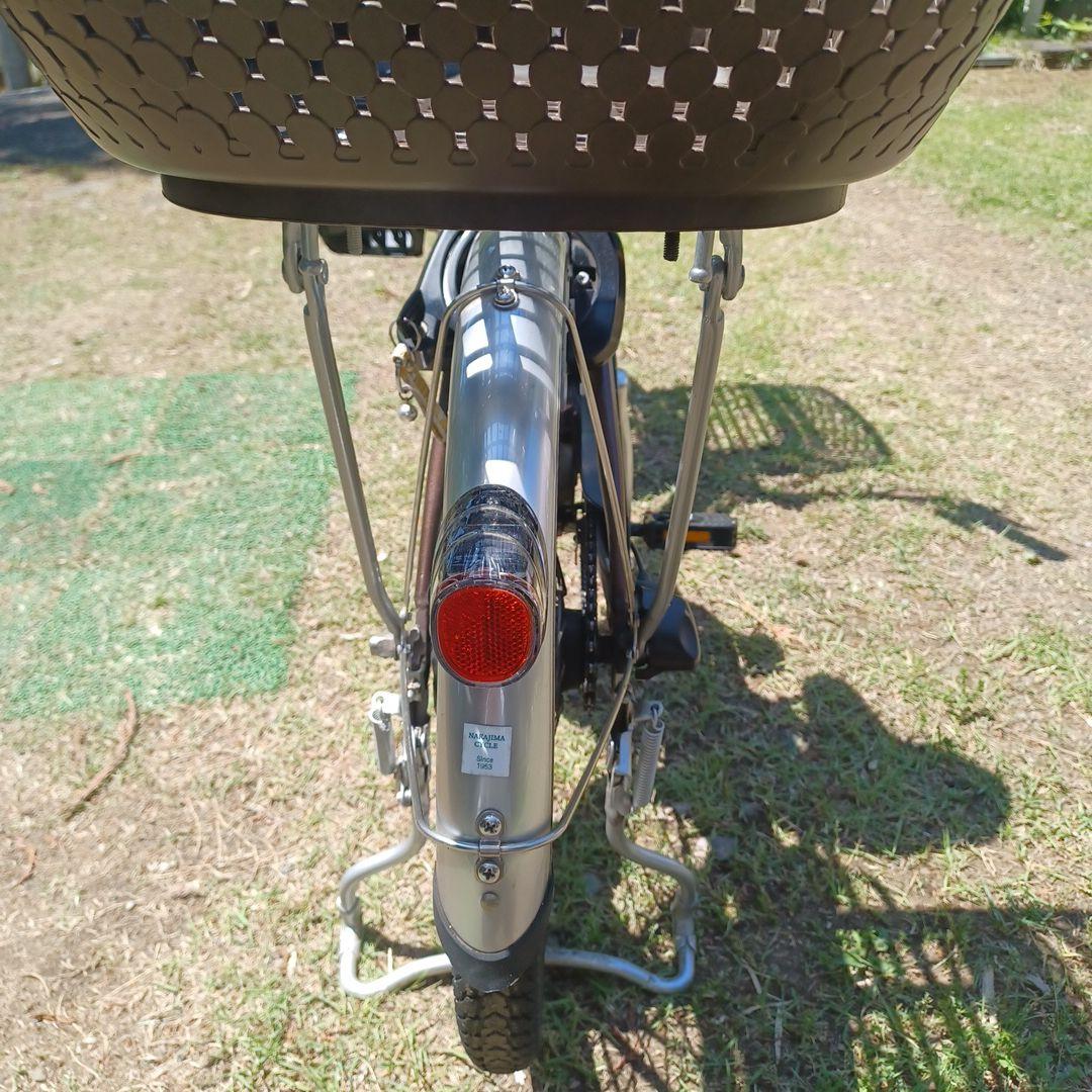 ブラウン 電動アシスト自転車 シティタイプ