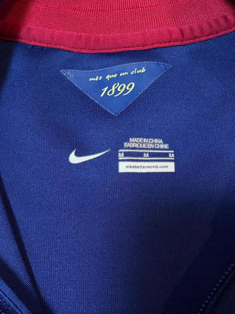 Nike FC Barcelona ジャージ Mサイズ ネイビー