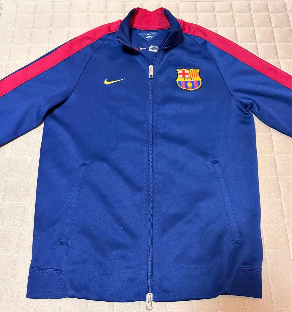 Nike FC Barcelona ジャージ Mサイズ ネイビー