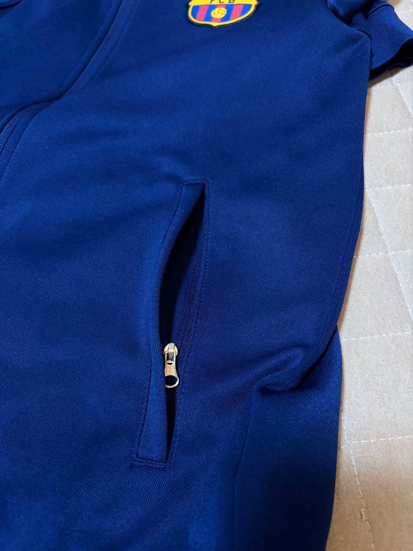 Nike FC Barcelona ジャージ Mサイズ ネイビー