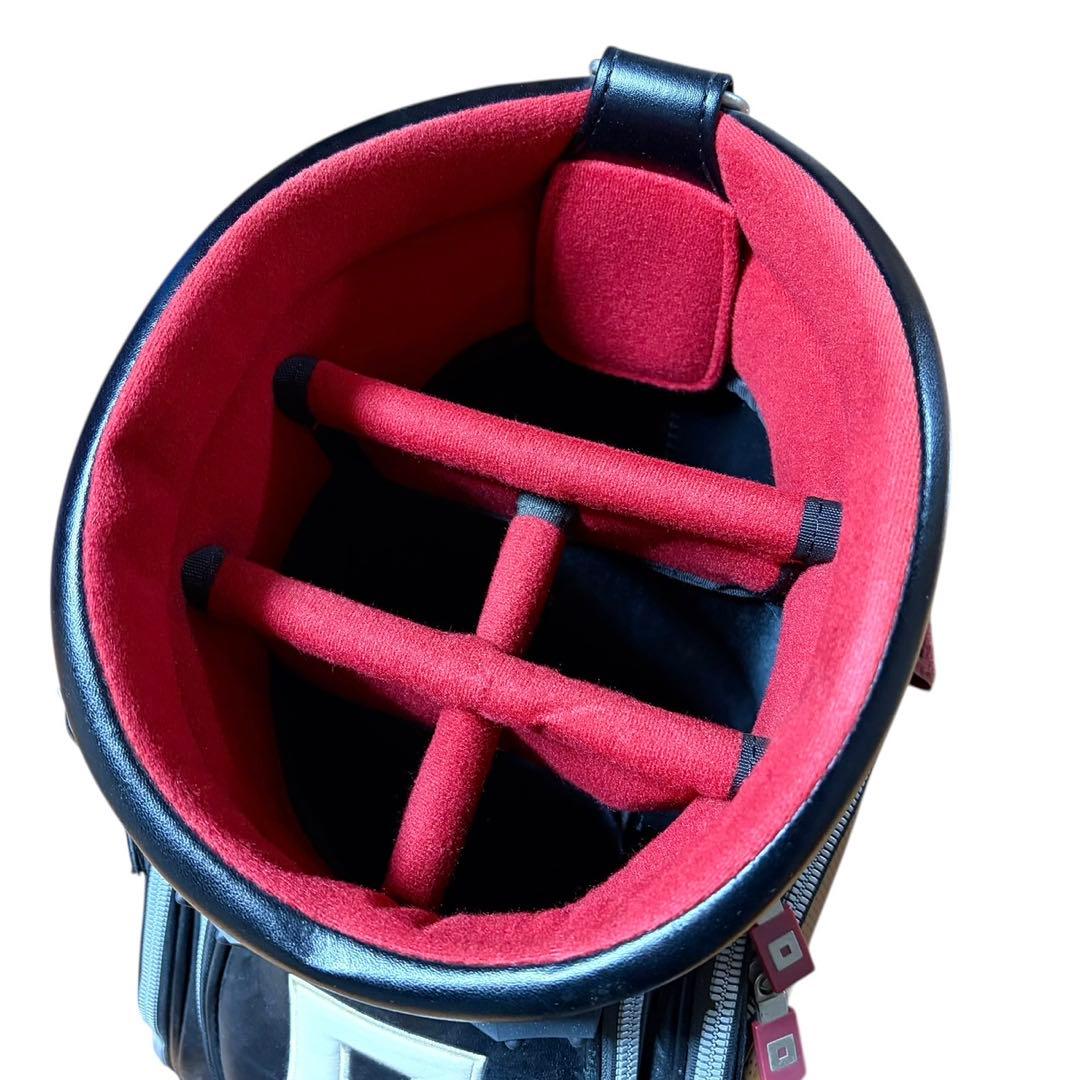 ONOFF オノフ キャディバッグ ゴルフバッグ ブラック 大容量 多収納