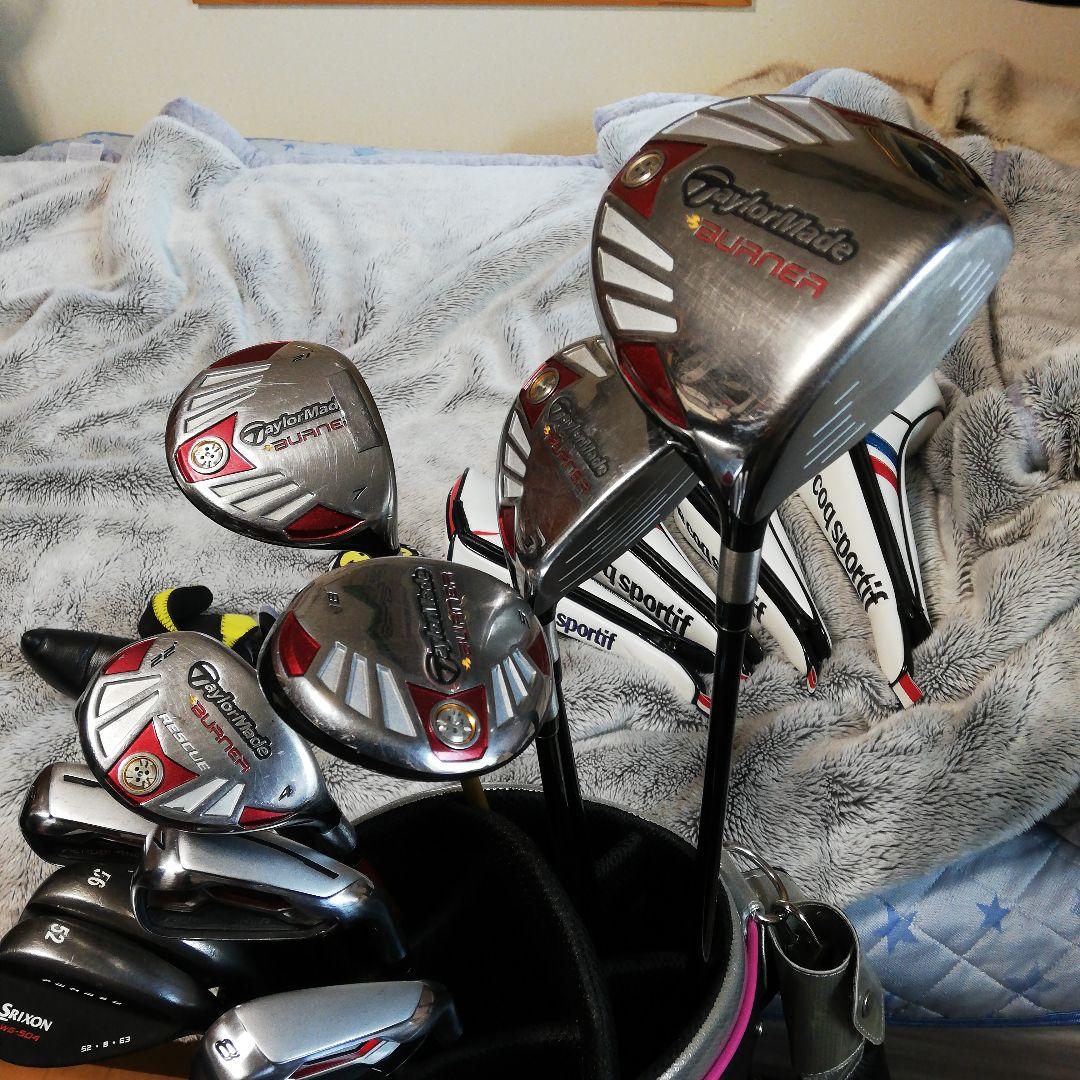 2007の名器バーナーとエアロバーナーのアイアン、ウェッジ、ソリクソン52.56