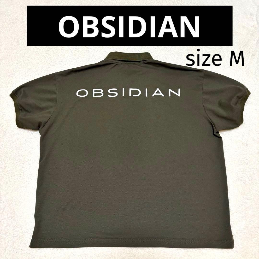 か*ん様 OBSIDIAN オブシディアン BIGポロシャツ　【ゆったりしたMサ
