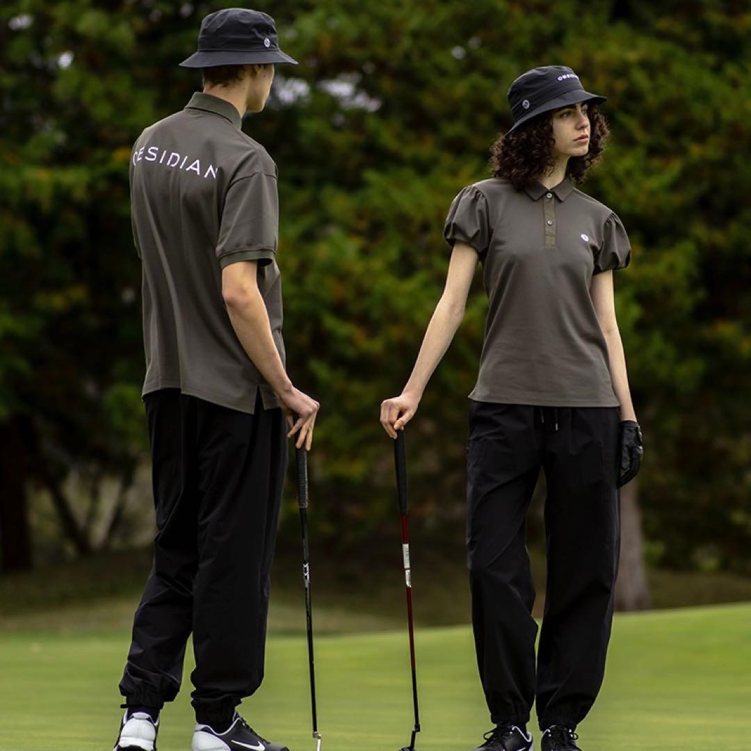 か*ん様 OBSIDIAN オブシディアン BIGポロシャツ　【ゆったりしたMサ