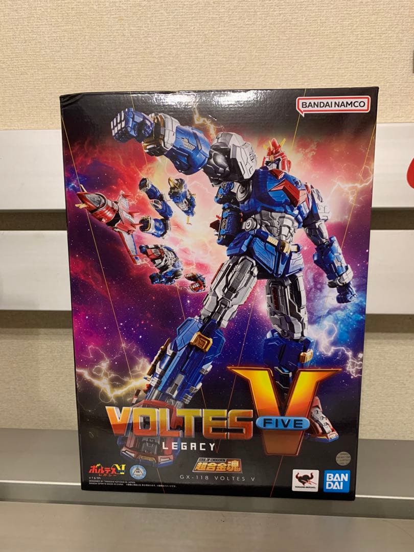 送料無料☆超合金魂 GX-118 ボルテスV VOLTES V LEGACY