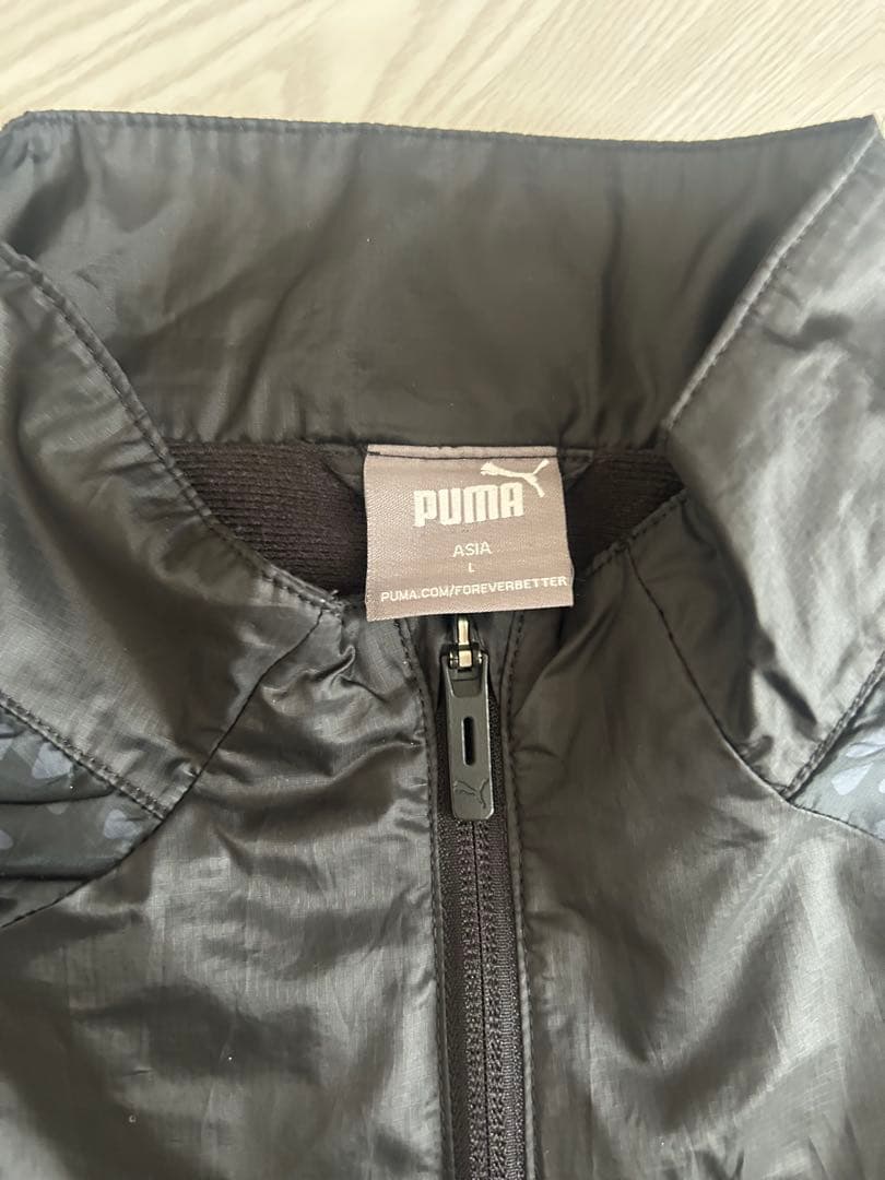 PUMA ウィンドピステ　上下セット　起毛　メンズLサイズ