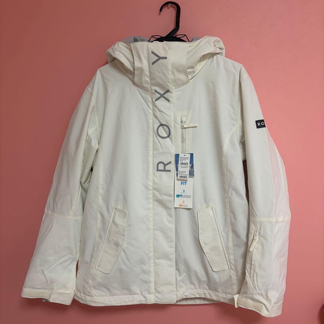ROXY JETTY SOLID NP スノーボードジャケット ホワイト M