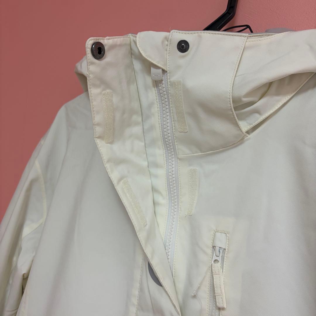 ROXY JETTY SOLID NP スノーボードジャケット ホワイト M