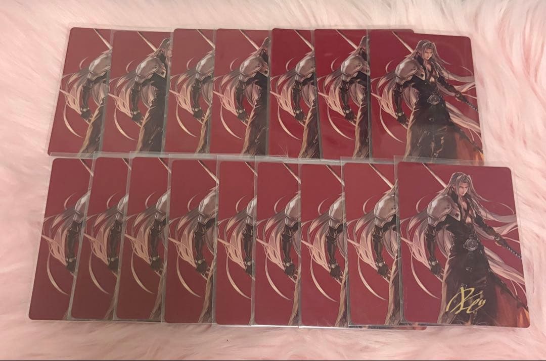 mtg 威名のソルジャー セフィロス アートカード