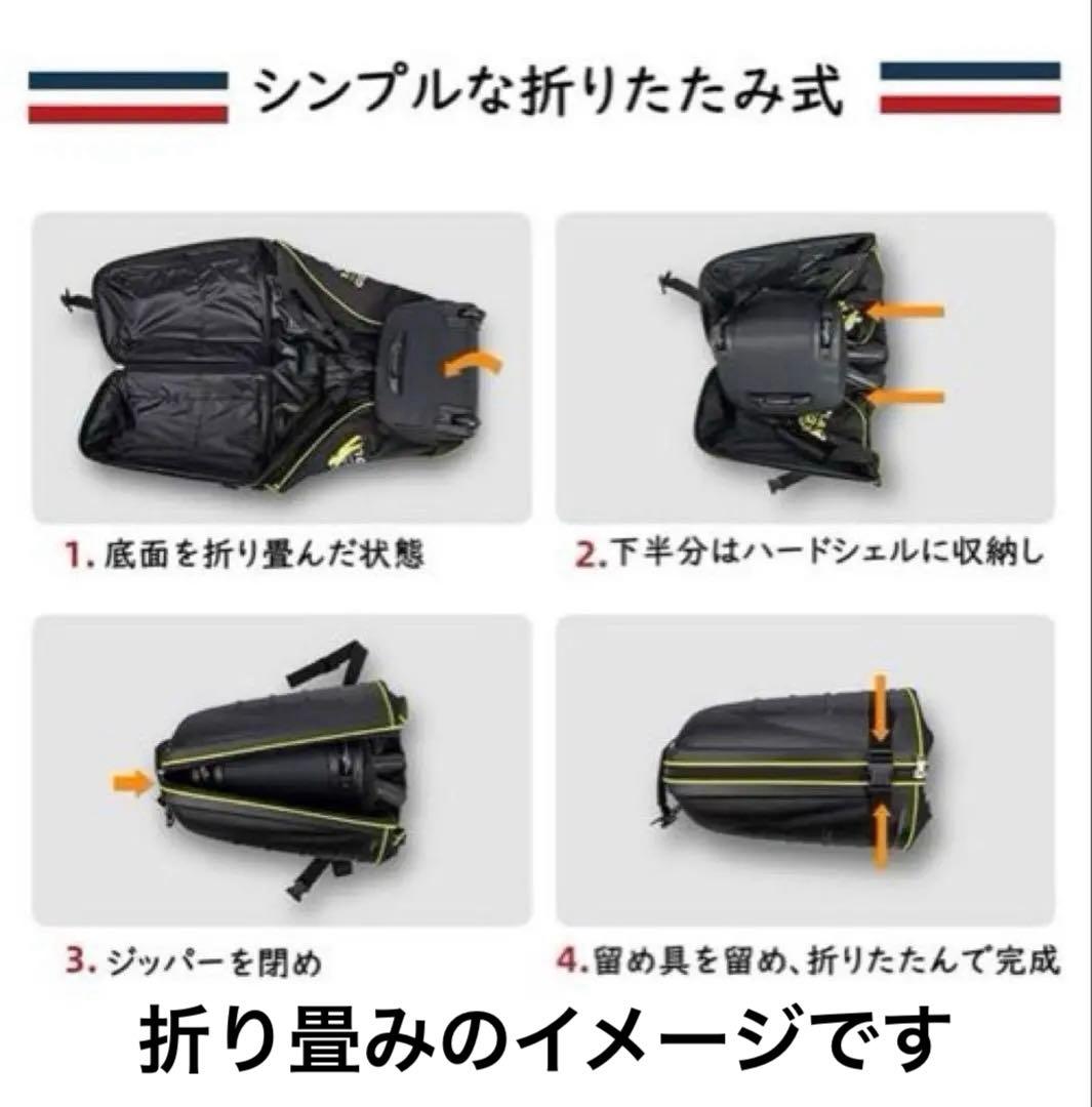 PlayEagle ゴルフバッグトラベルカバー 収納 キャスター付 ハードシェル