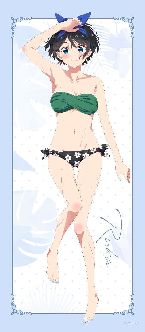 彼女、お借りします 描き下ろしBIGタペストリー 水着Ver. 更科瑠夏