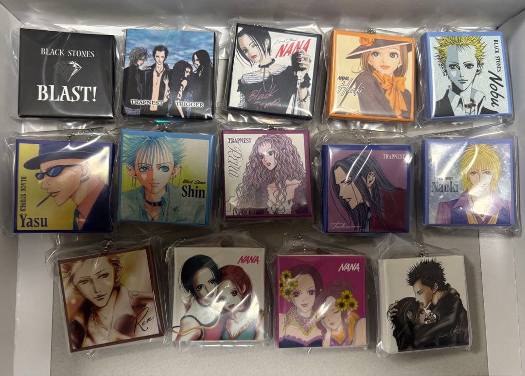 NANA CD風アクリルチャーム ガチャガチャ 14種　コンプリートセット