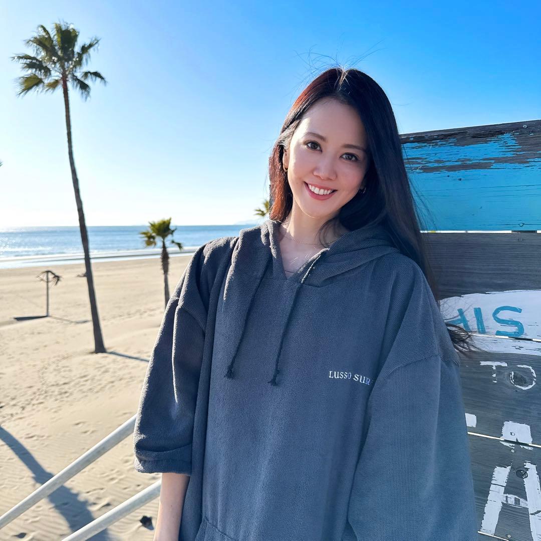 正規品　LUSSO SURF お着替えポンチョ　グレー　送料込み