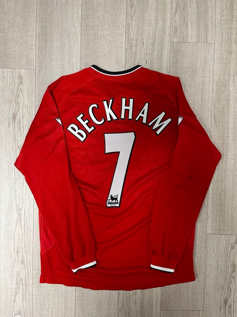 【正規品】マンチェスターユナイテッド  00-01 ベッカム