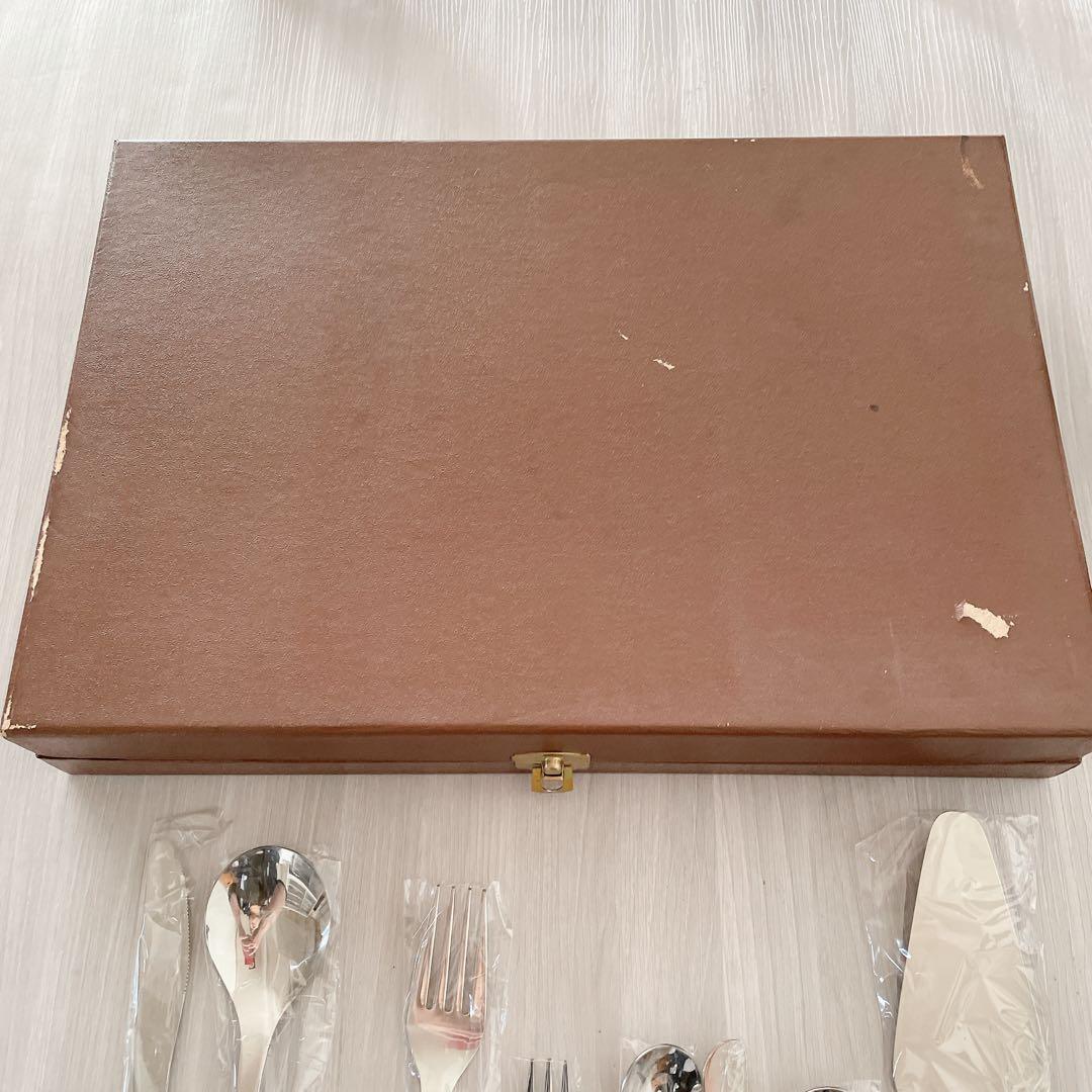 未使用　アズマ　カトラリー　18-10 ステンレス　28ピース　ディナーセット